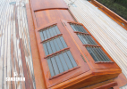 Saloon skylight and companionway