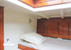 Owner cabin aft - view fwd to starboard