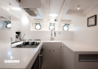 Galley to starboard