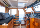 Wheelhouse view to port