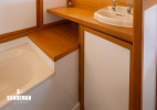 Owner cabin en-suite bathroom