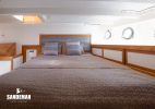 Owner cabin double berth view aft