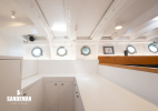 Galley to port