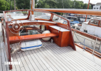 Upper steering position view forward