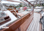 Upper helm view aft