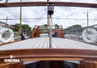 View forward over aft deck
