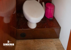 WC Compartment to starboard