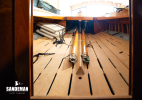 Cockpit view aft from companionway
