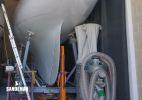 Hauled out aft