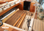 Cockpit view forward to companionway