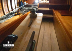 Saloon view aft