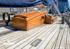 View aft to companionway hatch