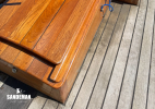 Companionway hatch view aft