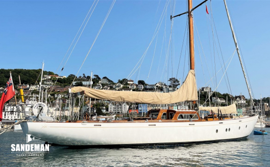 PAZIENZA - LAURENT GILES/ BELTRAMI 60 FT BM CUTTER 1956