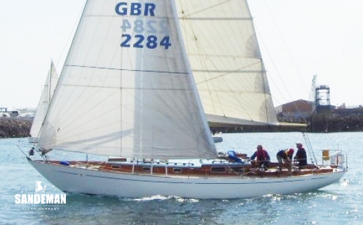 03 Close reach spinnaker