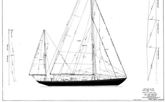 Original sail plan 
