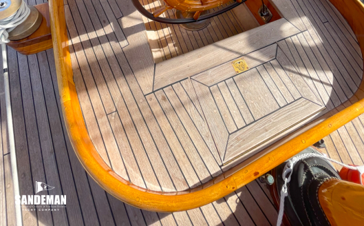 View forward from mizzen