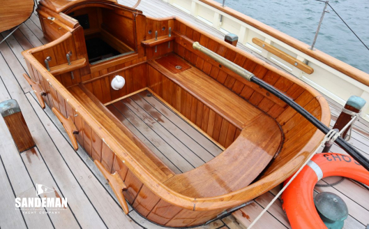 Cockpit view forward to starboard