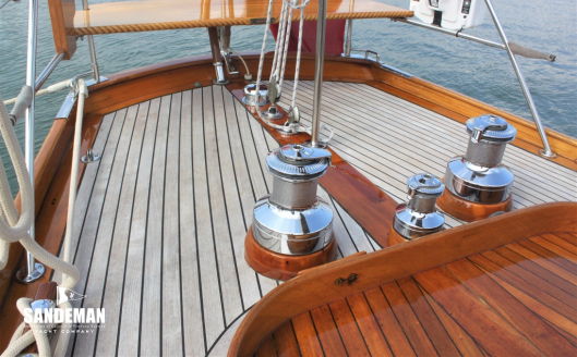 Aft deck view aft