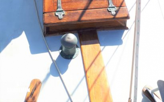 View aft from foredeck