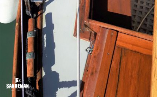 Cockpit and port side deck details