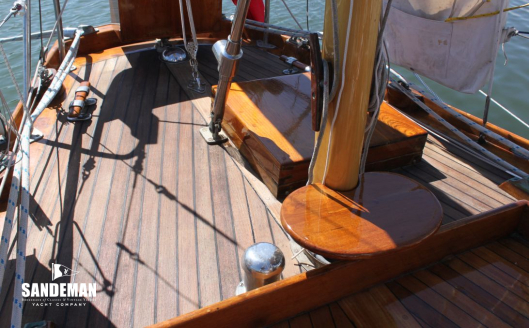 Aft deck view aft