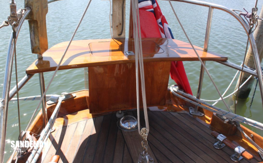 Aft deck view aft