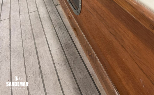 Port side deck view fwd