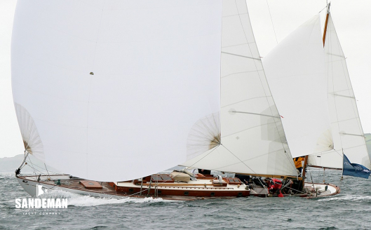 Four sail reaching [Den Phillips]