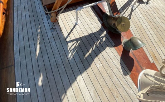 Aft deck view forward