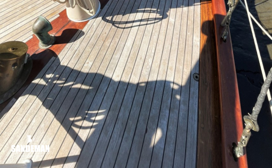 Aft deck view aft