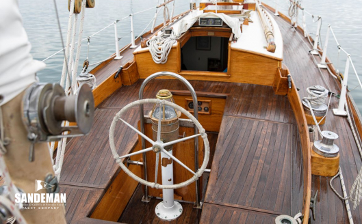 View forward from mizzen