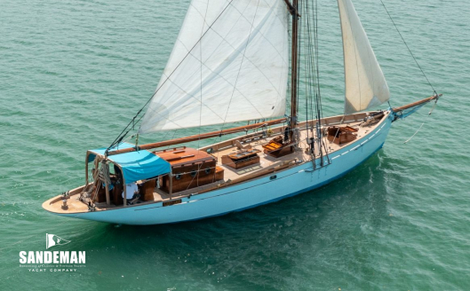 Over starboard quarter