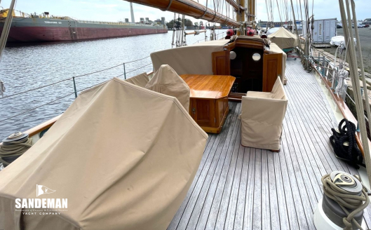 View forward from aft deck