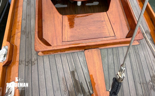 View forward from aft deck