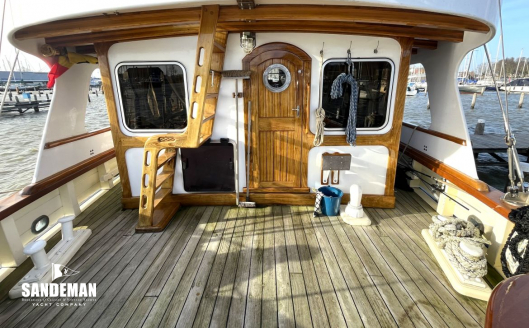Aft deck view forward