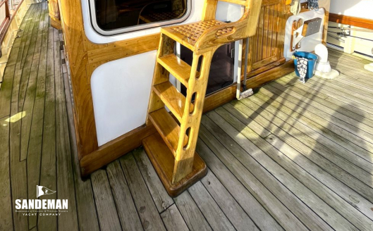 Aft deck view forward