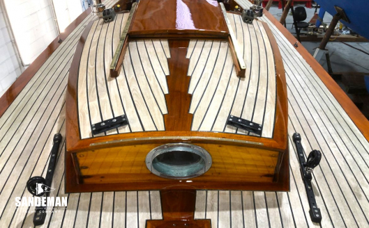 View aft from foredeck