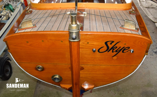 Transom and aft deck