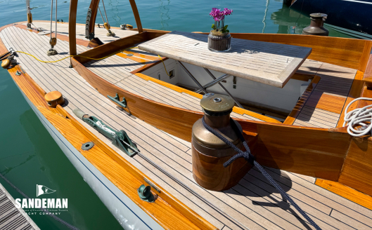 Cockpit view to port