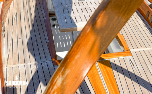 View forward from aft deck