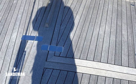 View forward from aft deck