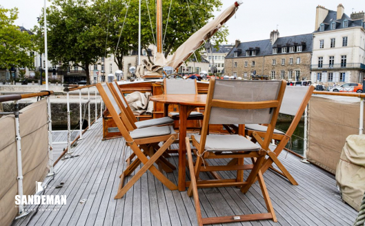 Aft deck view forward