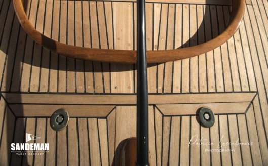 View forward from aft deck