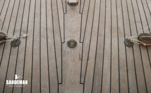 Aft deck view forward