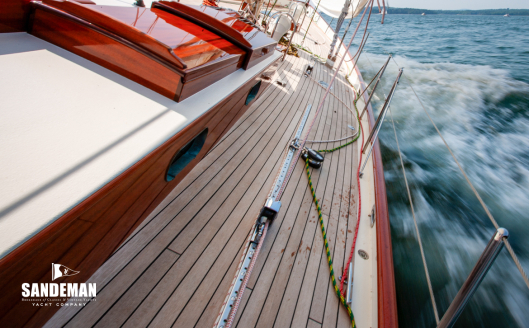 Side deck view forward [Alison Langley]