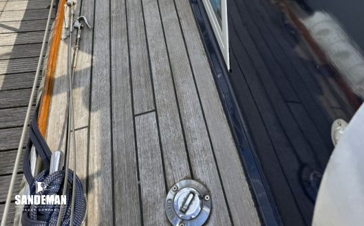 Port side deck view forward