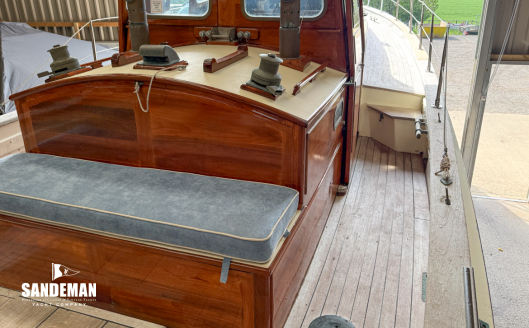 Aft deck view forward