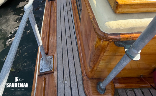 Port side deck view forward