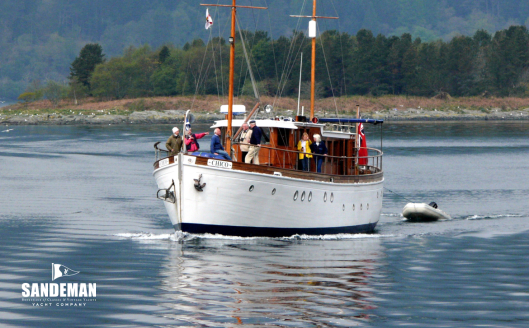 Port bow, Kyles of Bute